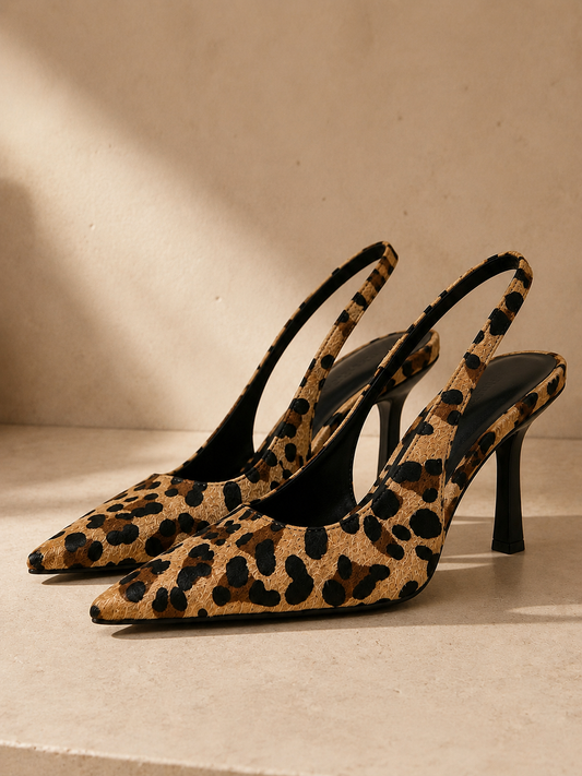 Noir Leopard™ – Tacones Elegantes con Estampado Leopardo